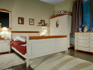 Спальня Дания - двуспальная кровать Дания в интерьере Айно
