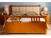 Кровать Дания-3 мягкая с ящиками из массива сосны - дополнительное фото