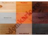 Шкаф книжный из карельской сосны Айно №1 - варианты цвета покрытия