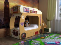 Детская кровать Автобус-2
