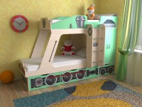 Детская кровать Паровозик
