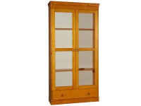 Шкаф книжный Дания из массива карельской сосны