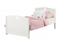 Кровать с сердечком ТК23 80х160 из сосны