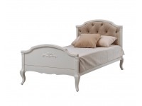 Кровать мягкая Ари-Прованс №4 90х200 из массива